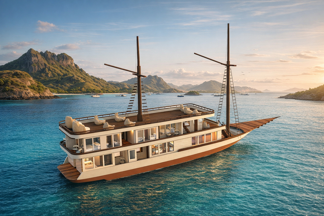 Open Trip 3D2N by Aura Suci Deluxe Phinisi - Komodo Sharing Tours