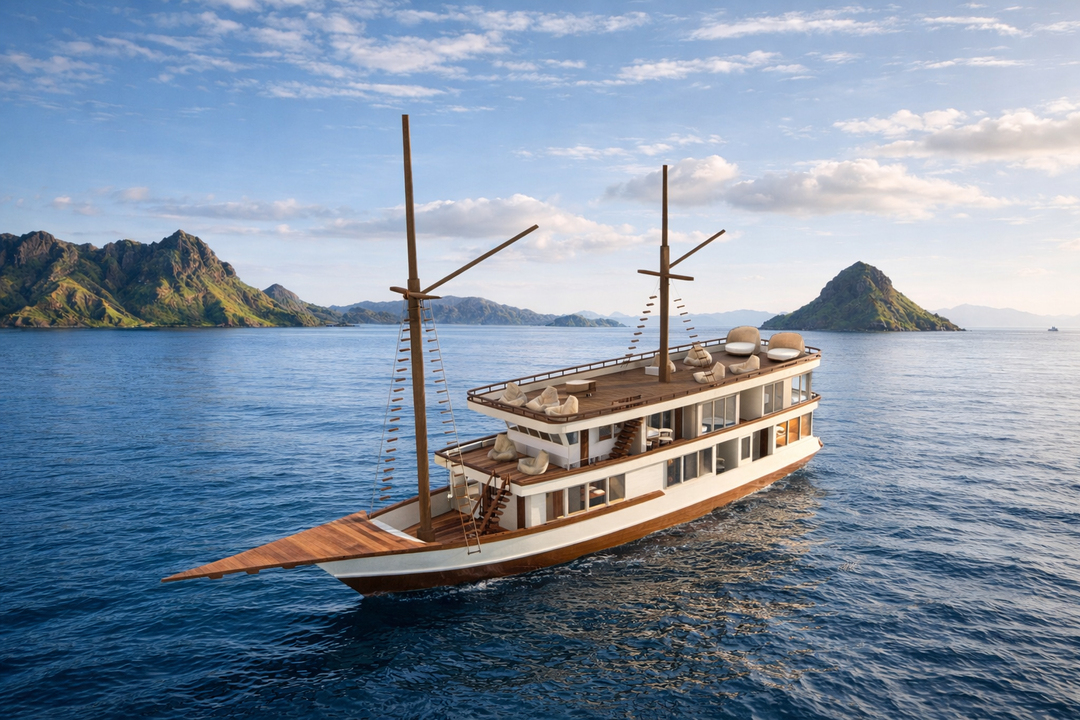 Private Trip by Aura Suci Deluxe Phinisi - Komodo Boat Charter